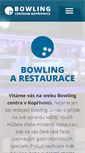 Mobile Screenshot of bowling-centrum.cz